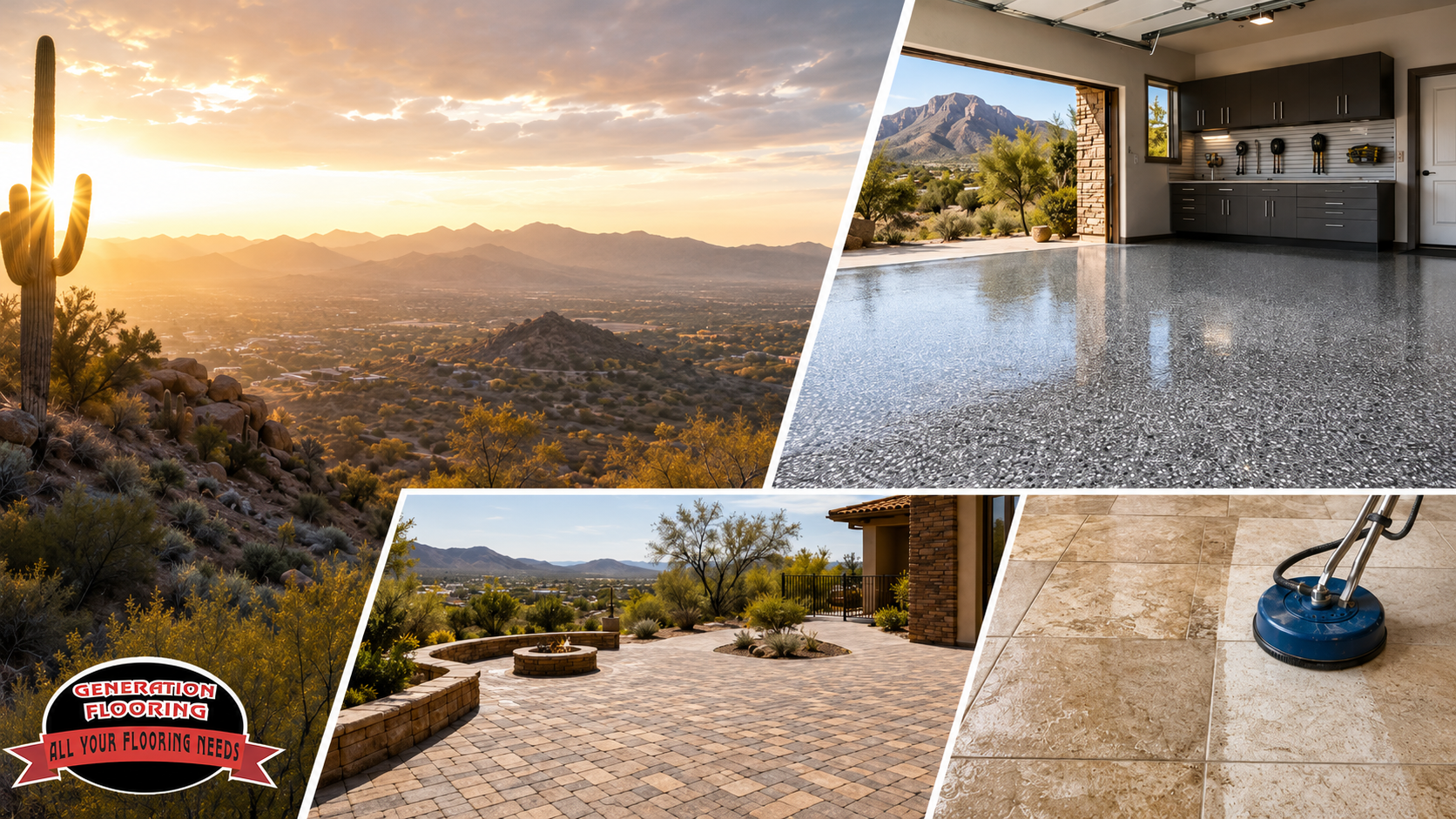 Generation Flooring LLC Helps Prescott Area Homeowners Upgrade Garages, Patios, Concrete, Tile & More