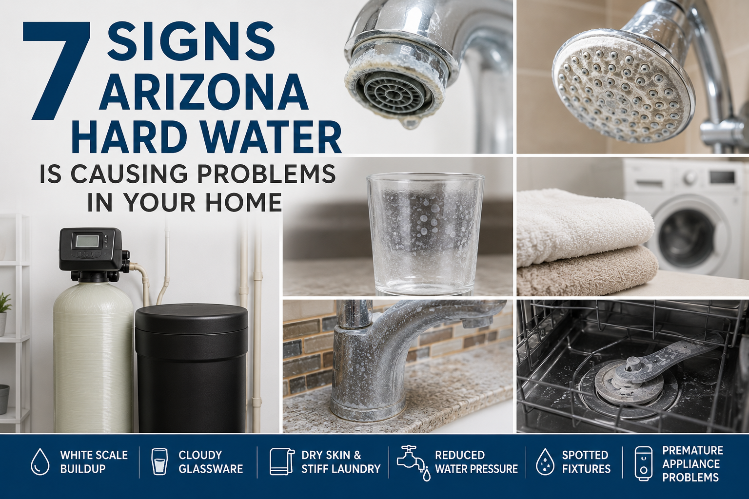 7 Signs Arizona Hard Water Is Causing Problems in Your Home